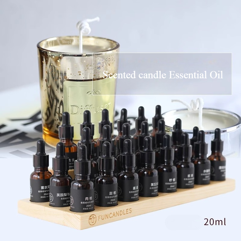 Candle Making Essentials - 20 مللي النباتات الطبيعية شمعة معطرة