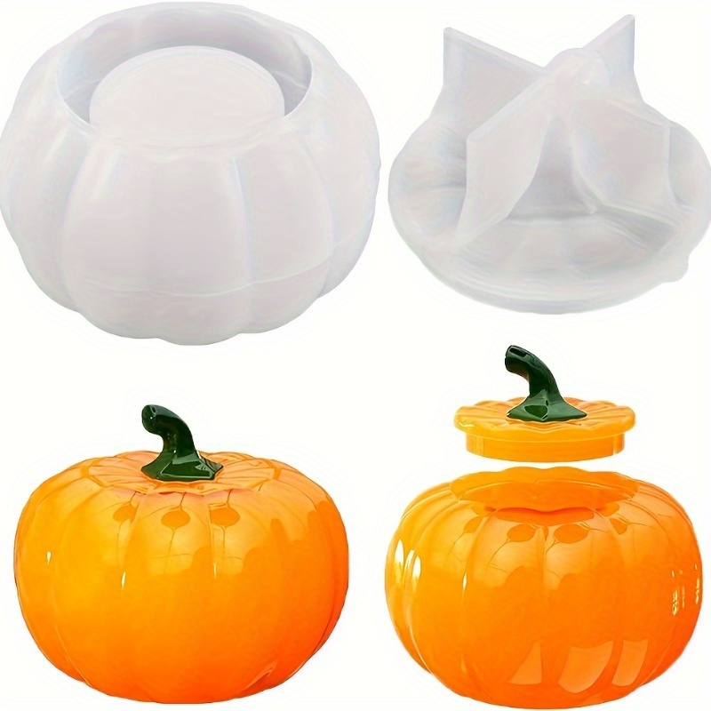 2 قطعة جرة اليقطين قوالب السيل - مراجعة Candle Making Moulds وسعره