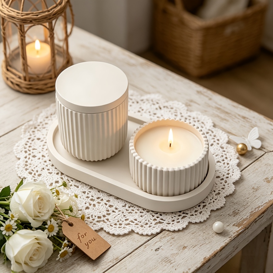 مجموعة قوالب سيليكون، 4 صناديق - مراجعة Kraft Box Candle وسعره