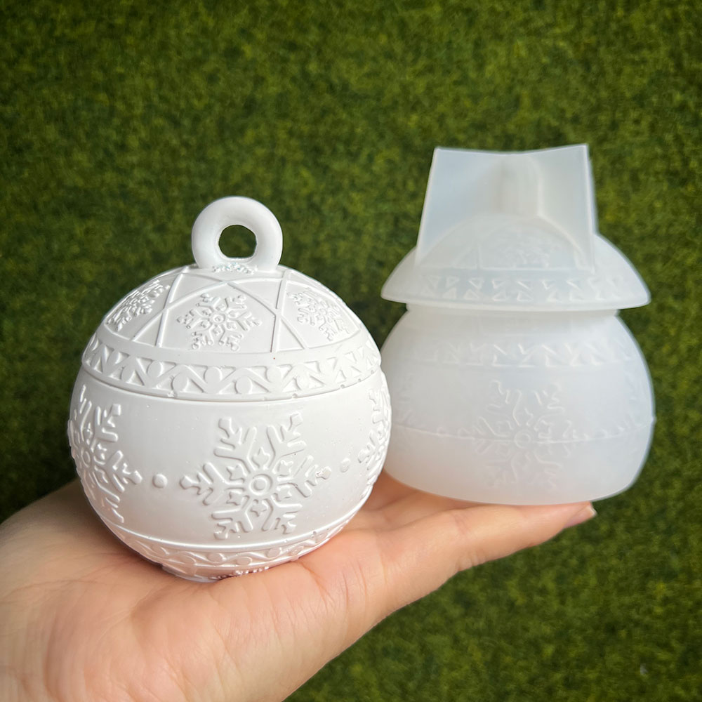 عيد الميلاد كرة مستديرة شمعة ج - مراجعة Kraft Box Candle وسعره