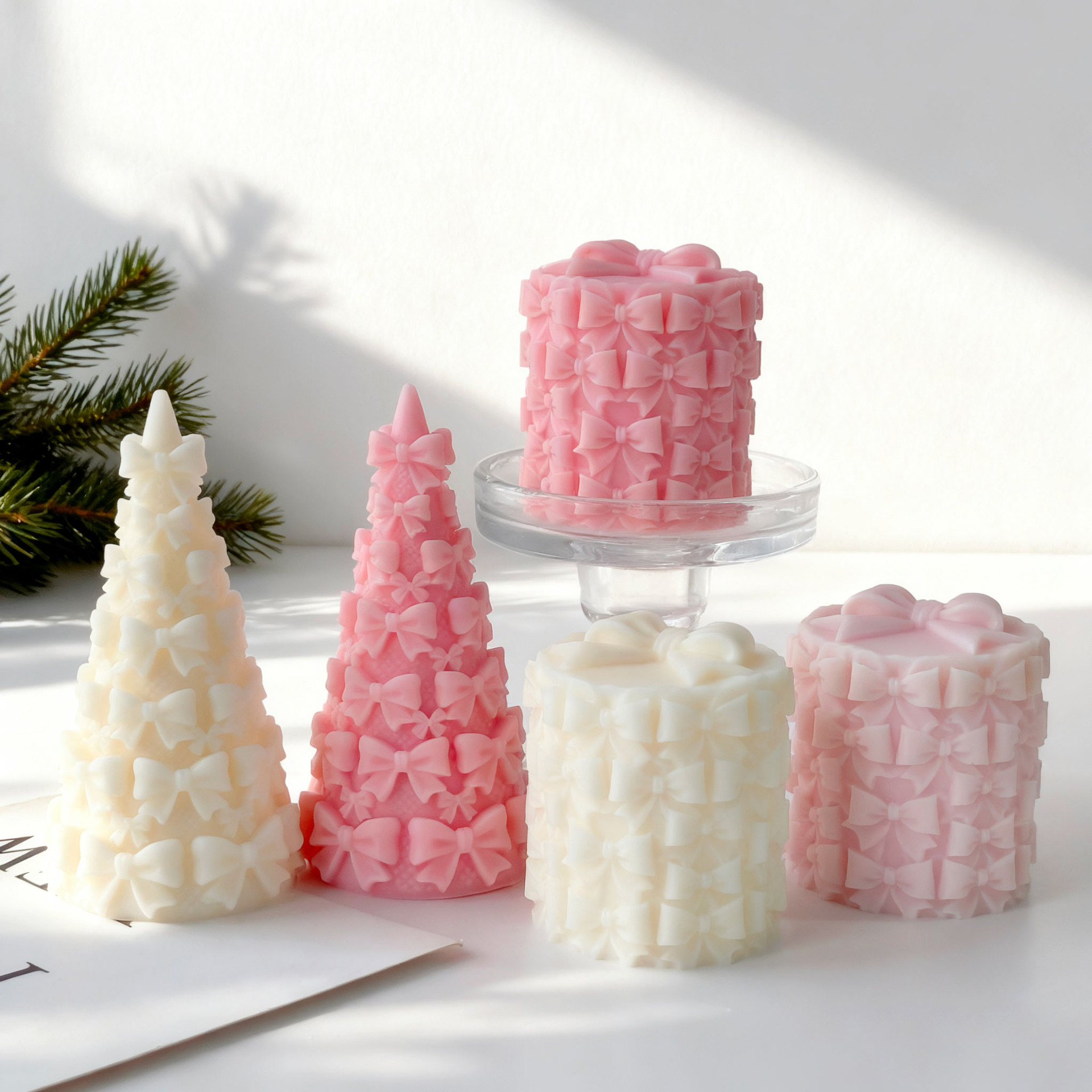 ثلاثية الأبعاد ربطة القوس فيون - مراجعة Kraft Box Candle وسعره