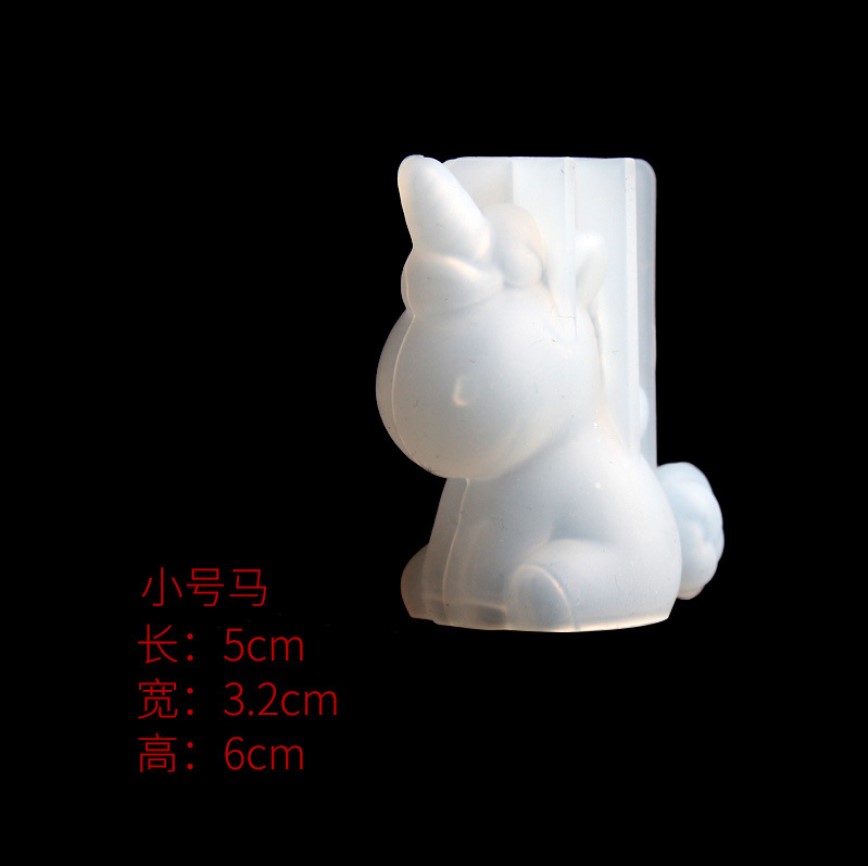 شفافة يونيكورن سيليكون راتنجات - مراجعة Candle Making Moulds وسعره