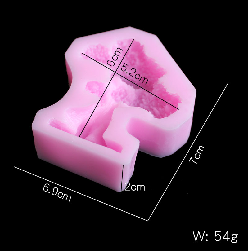 قالب جل السيليكا لشجرة الصنوبر - مراجعة Candle Making Moulds وسعره