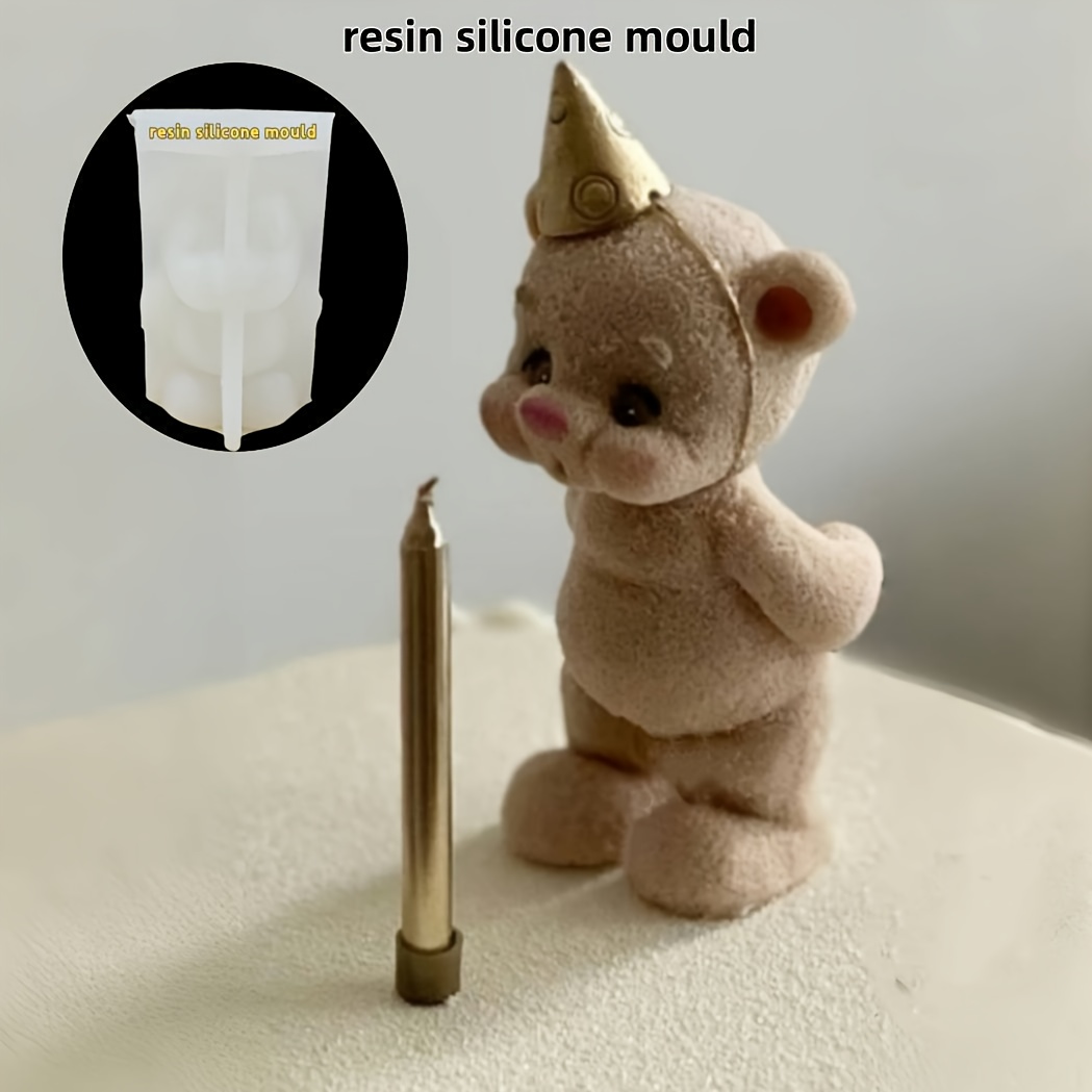 قالب سيليكون على شكل دب لطيف م - مراجعة Candle Making Moulds وسعره