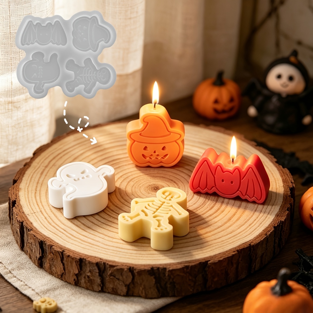 مجموعة قوالب سيليكون من 4 تجاو - مراجعة Candle Making Moulds وسعره