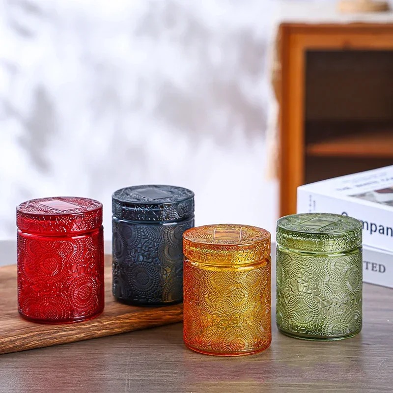 1 قطعة، وعاء زجاجي فارغ لتخزين - مراجعة Candle Making Jars With Lids وسعره